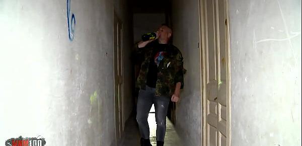  Terry Kemaco fucking hard with Penelope Cum in an old abandonned house